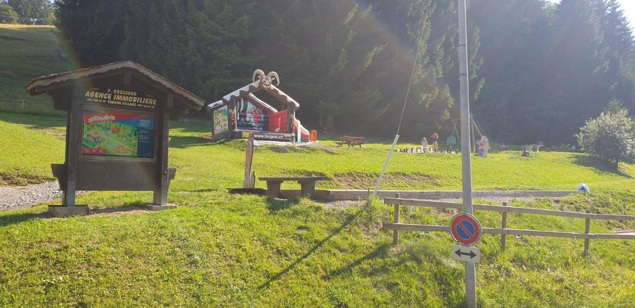 Residence « Les Cretes » Torgon Eksteriør billede